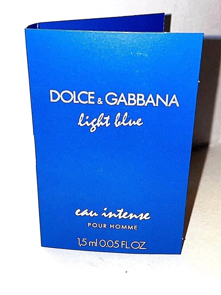 Dolce  Gabbana Light Blue Eau Intense for Men Eau De Parfum Spray, 6.7 Ounce