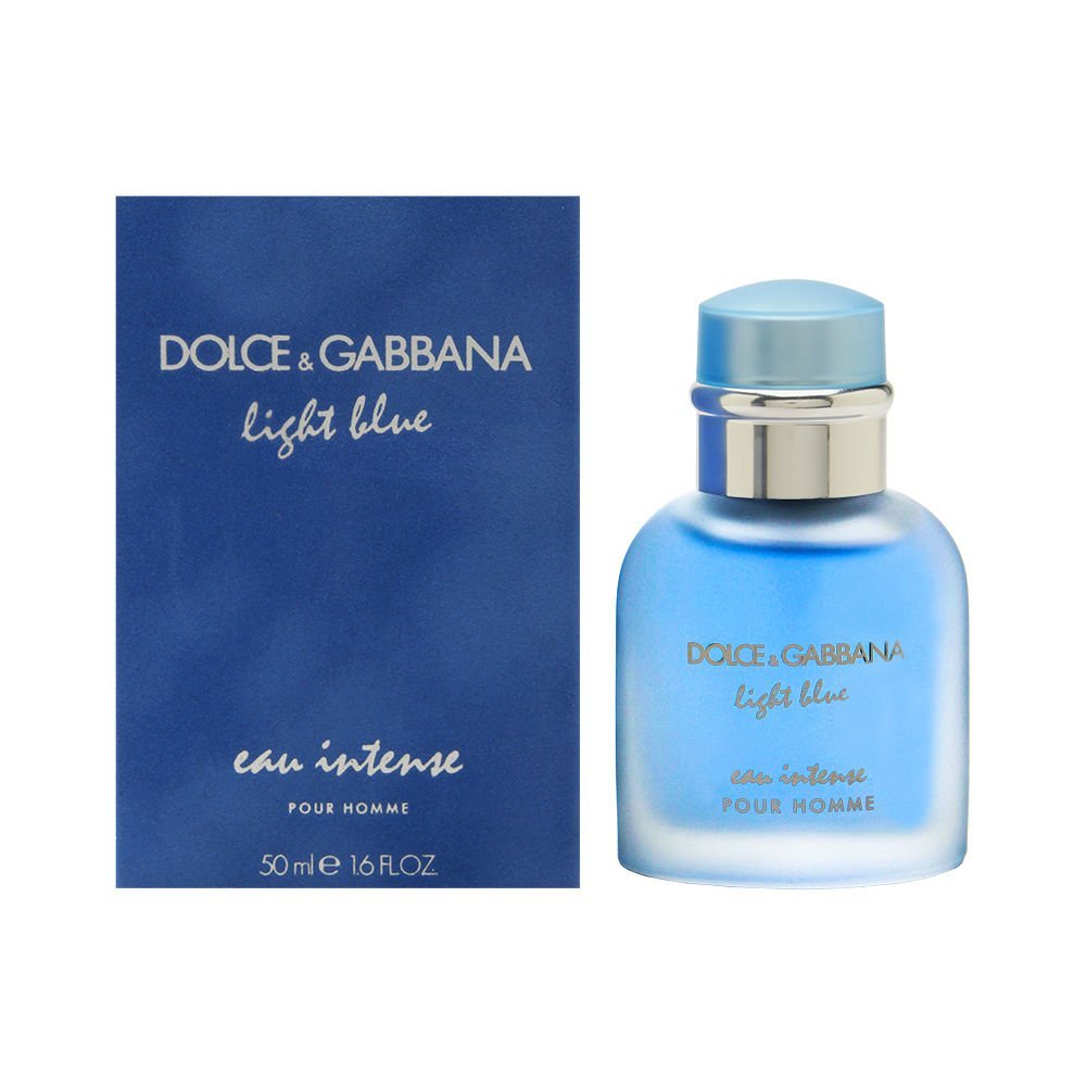 Dolce  Gabbana Light Blue Eau Intense for Men Eau De Parfum Spray, 6.7 Ounce