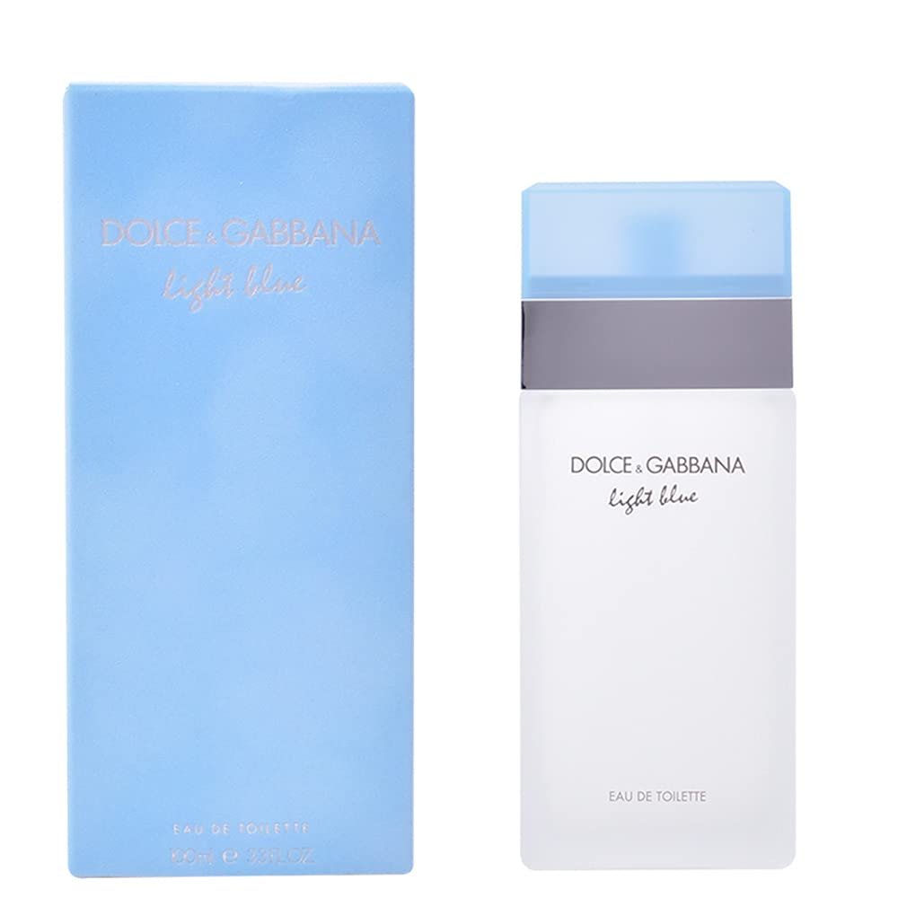 Dolce  Gabbana Womens Eau De Toilette Spray, Light Blue, 3.3 oz.