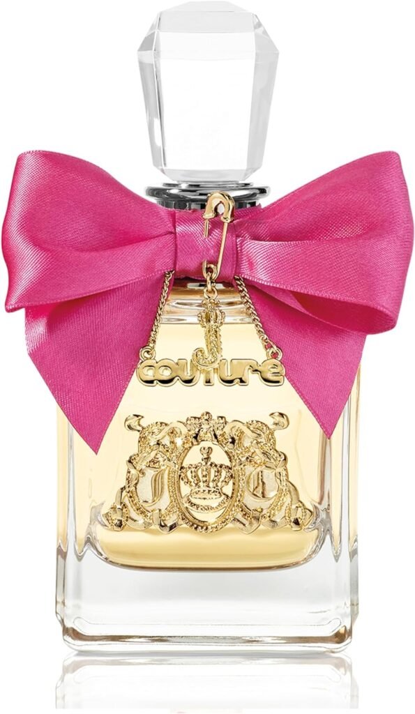 Juicy Couture, Viva La Juicy Eau De Parfum, Womens Perfume with Notes of Mandarin, Gardenia  Caramel, Fruity  Sweet Perfume for Women, 3.4/6.7/8.6 Fl Oz