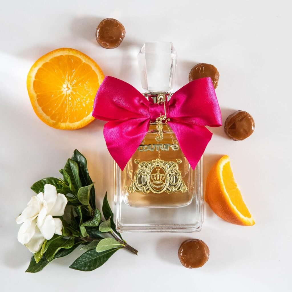 Juicy Couture, Viva La Juicy Eau De Parfum, Womens Perfume with Notes of Mandarin, Gardenia  Caramel, Fruity  Sweet Perfume for Women, 3.4/6.7/8.6 Fl Oz