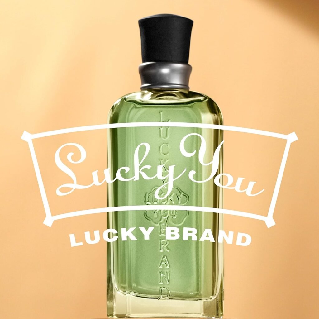 Lucky Brand, Lucky You Mens Cologne Fragrance Spray, Day or Night Casual Scent with Bamboo Stem Fragrance Notes, 6 Fl Oz