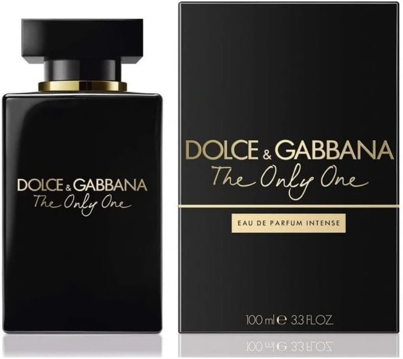 The Only One Intense by Dolce  Gabbana Eau De Parfum Spray for Women 3.4 Ounce (New Launch 2020), Black